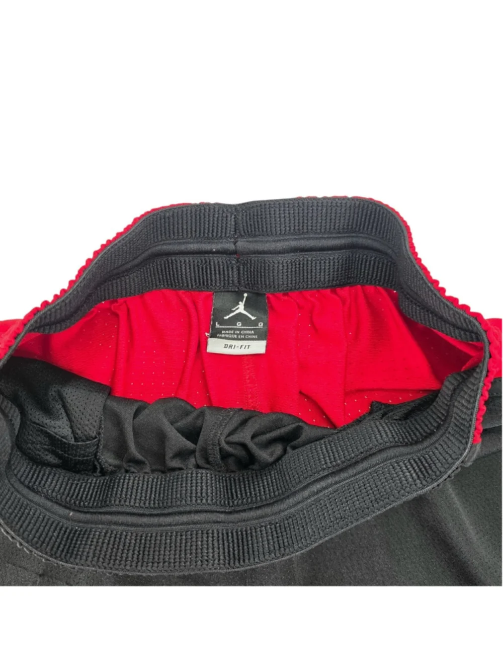 Nike Air Jordan Flight Victory Dri-FIT Basketball Shorts Black Red Men's L